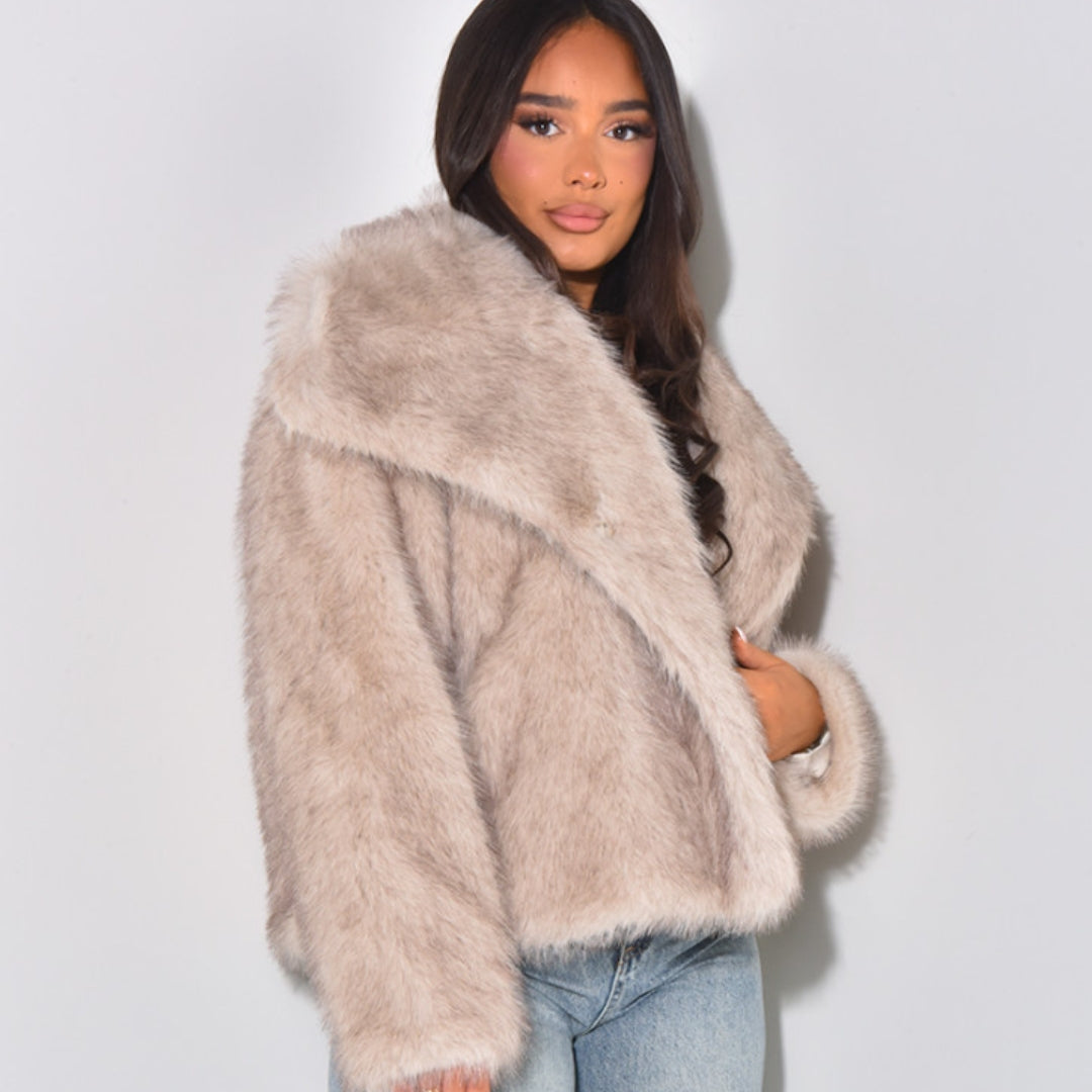 Aurora™ | Luxe Faux Fur Coat