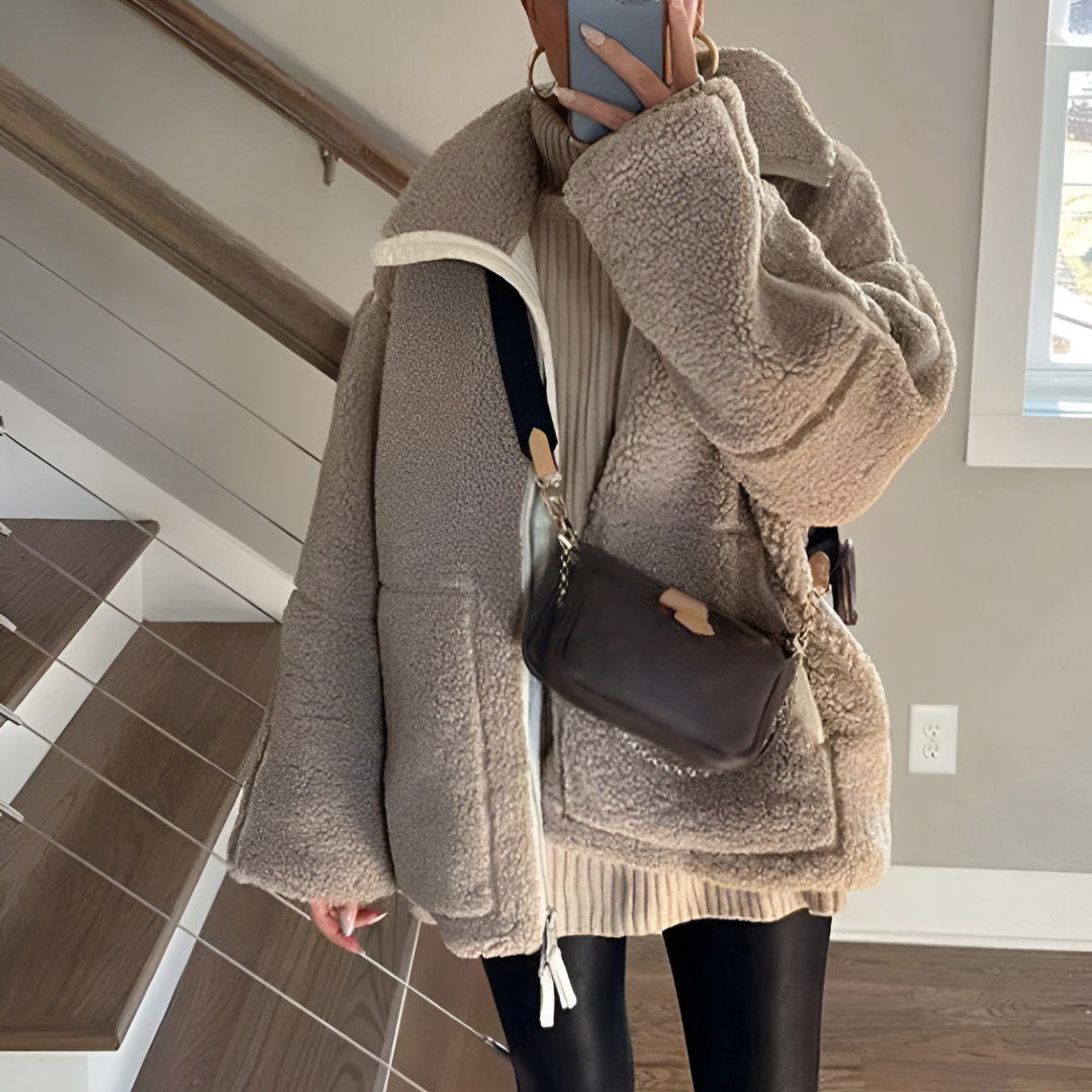 Camille | Teddy Fleece Jas