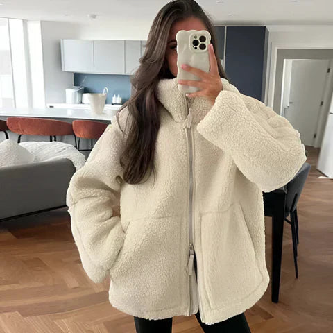 Camille | Teddy Fleece Jas