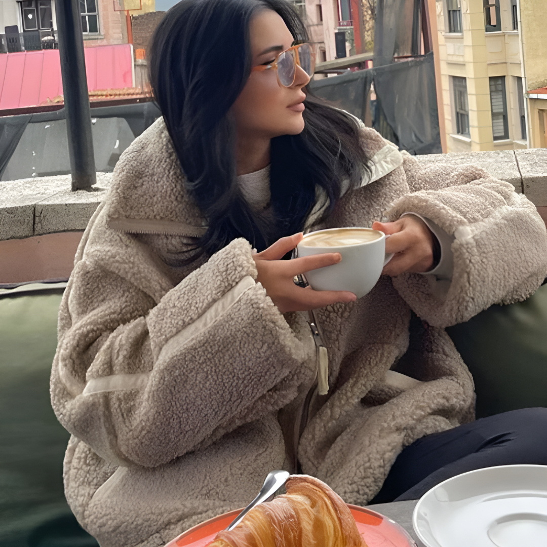 Camille | Teddy Fleece Jas