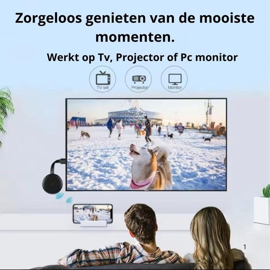 Cast 4K Mediastreamer voor TV