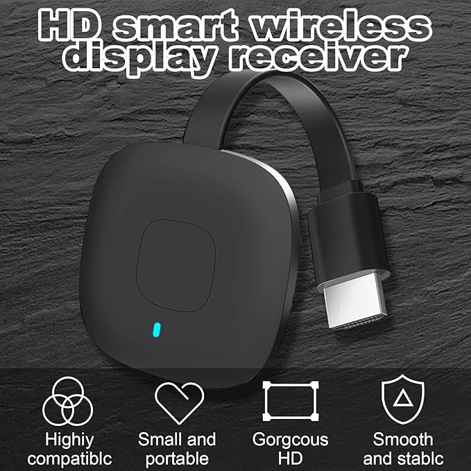 OBEST Draadloze HDMI Display Dongle