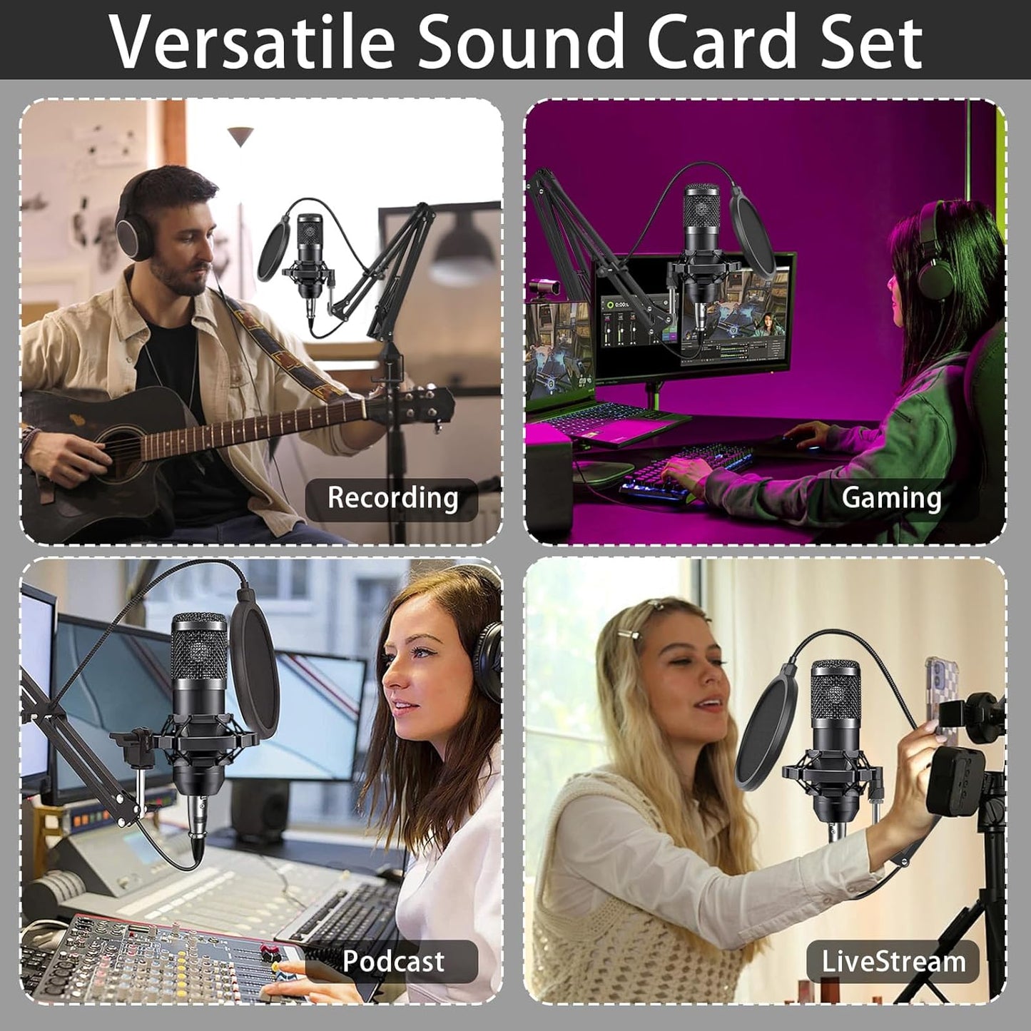 Podcast Starterset - Podcast Studio - Podcast Set