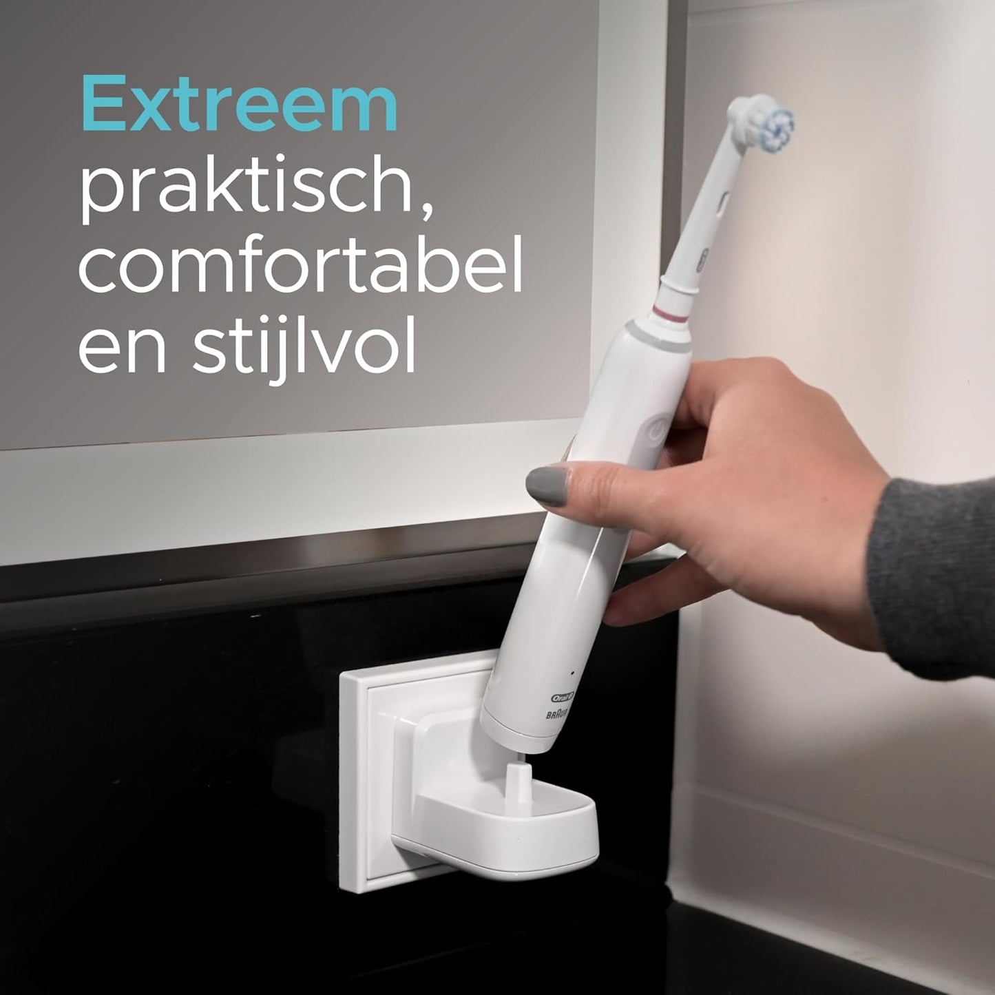 Elektrische tandenborstel wandlader voor EU-stopcontact voor elektrische tandenborstels